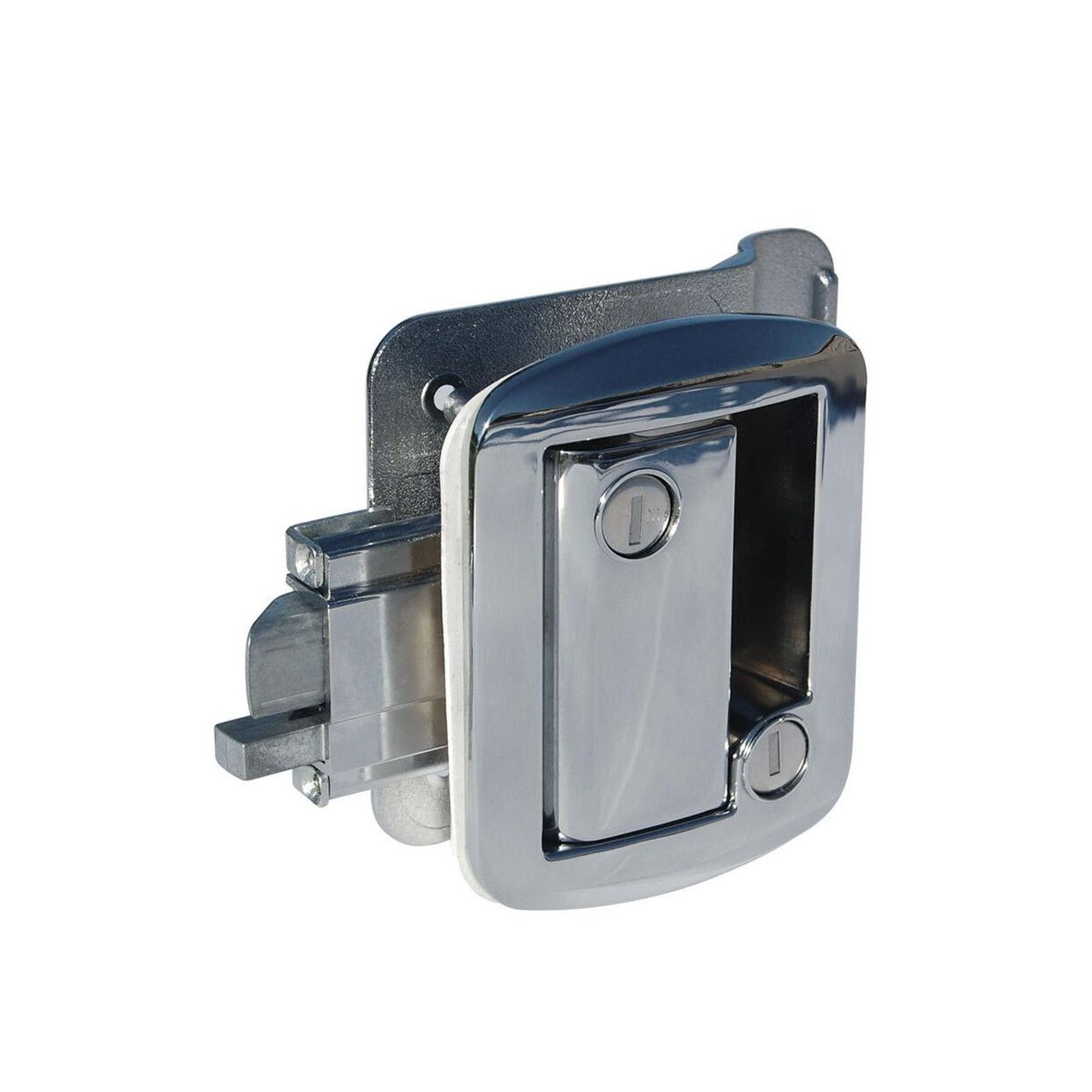 GLOBAL CLASSIC PRO ENTRY DOOR LOCK CHROME LOCK WITH KEY MATCH