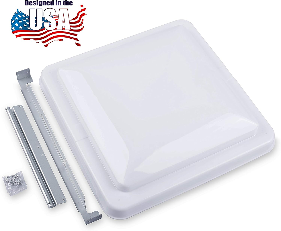 Thumbnail: 14.5 Inch Universal RV Roof Vent for Trailer, Camper, Motorhome - RV Vent Covers