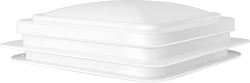 Thumbnail: RV or Trailer Roof Vent - Manual 14" X 14"