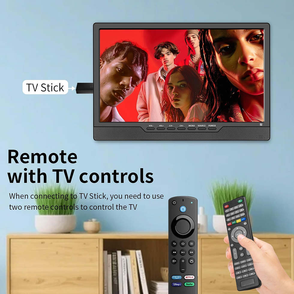 Thumbnail: 14 Inch LED HD Tv,Portable Small Television with HDMI Input,Built-In Digital Tun