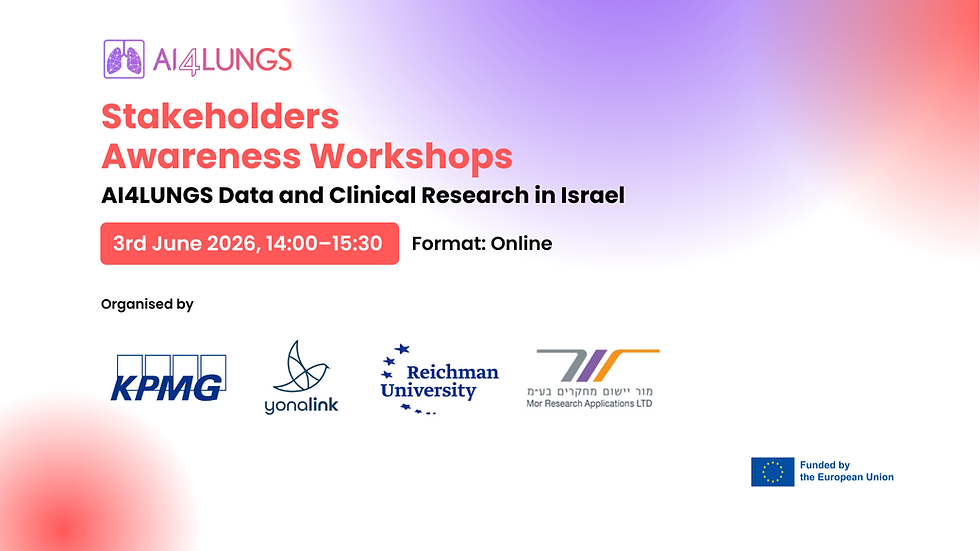 Save the date! Second Awareness Workshop to Explore AI, Clinical Research, and Human-Centered Healthcare Innovation