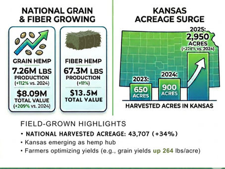 The AGricultural Hemp Landscape: A Closer Look at the USDA 2025 Report
