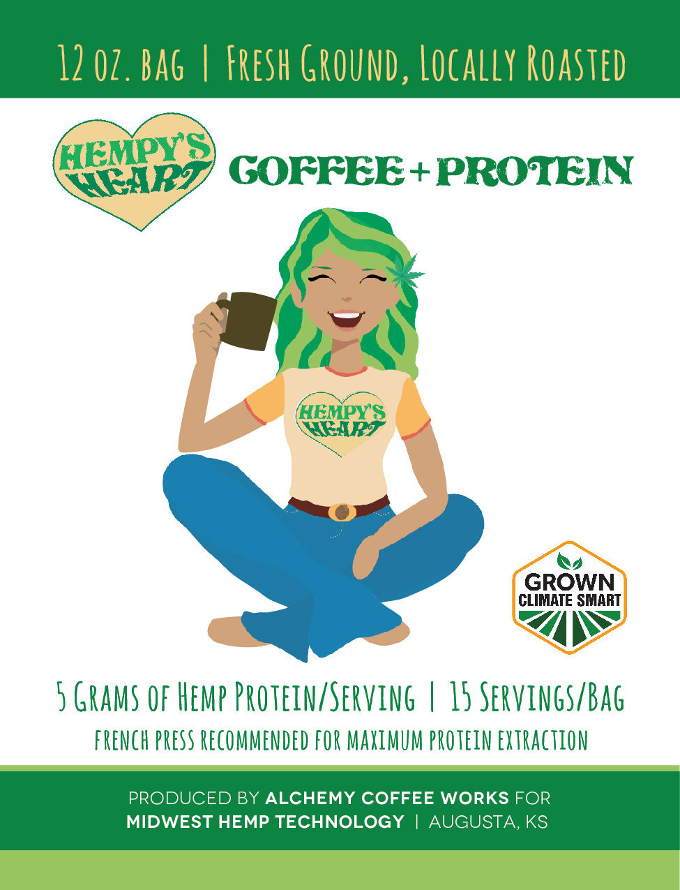 Thumbnail: Hempy's Heart Coffee + Protein