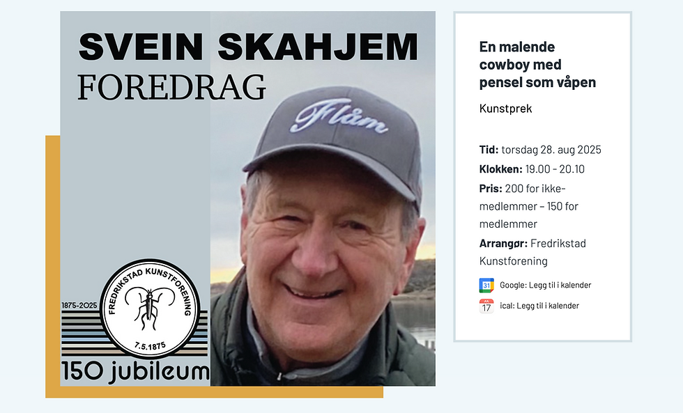 Foredrag og utstilling 