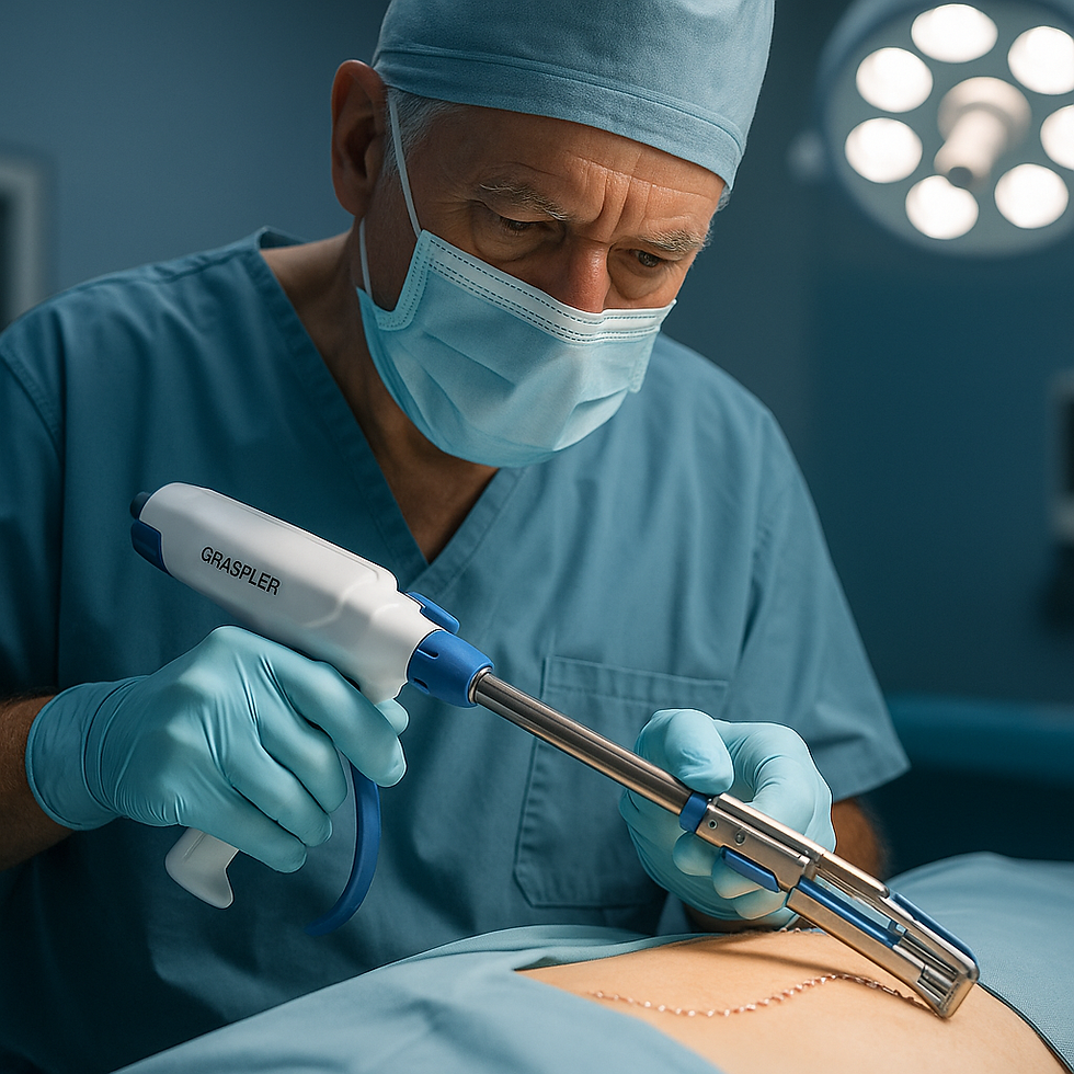 Suturas e grampeadores