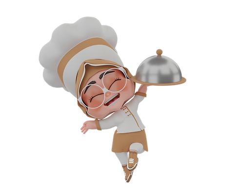 Illustration Köchin Dinerhaube.png