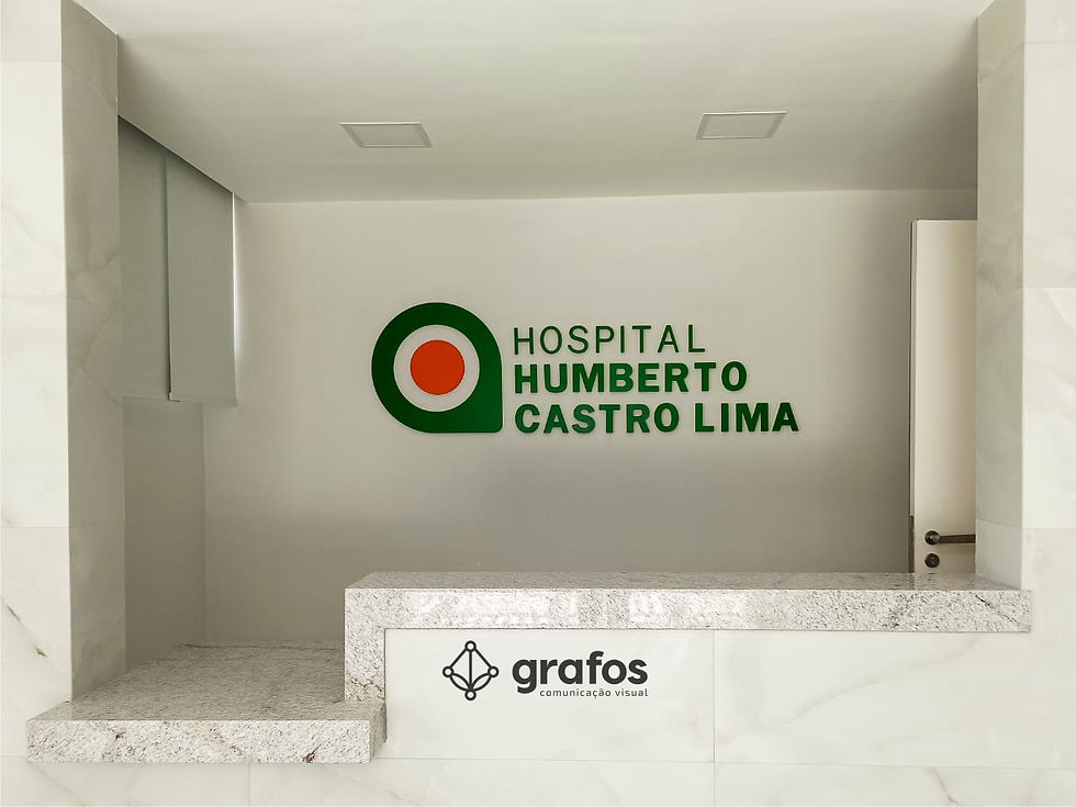 Letreiro em PVC Expandido