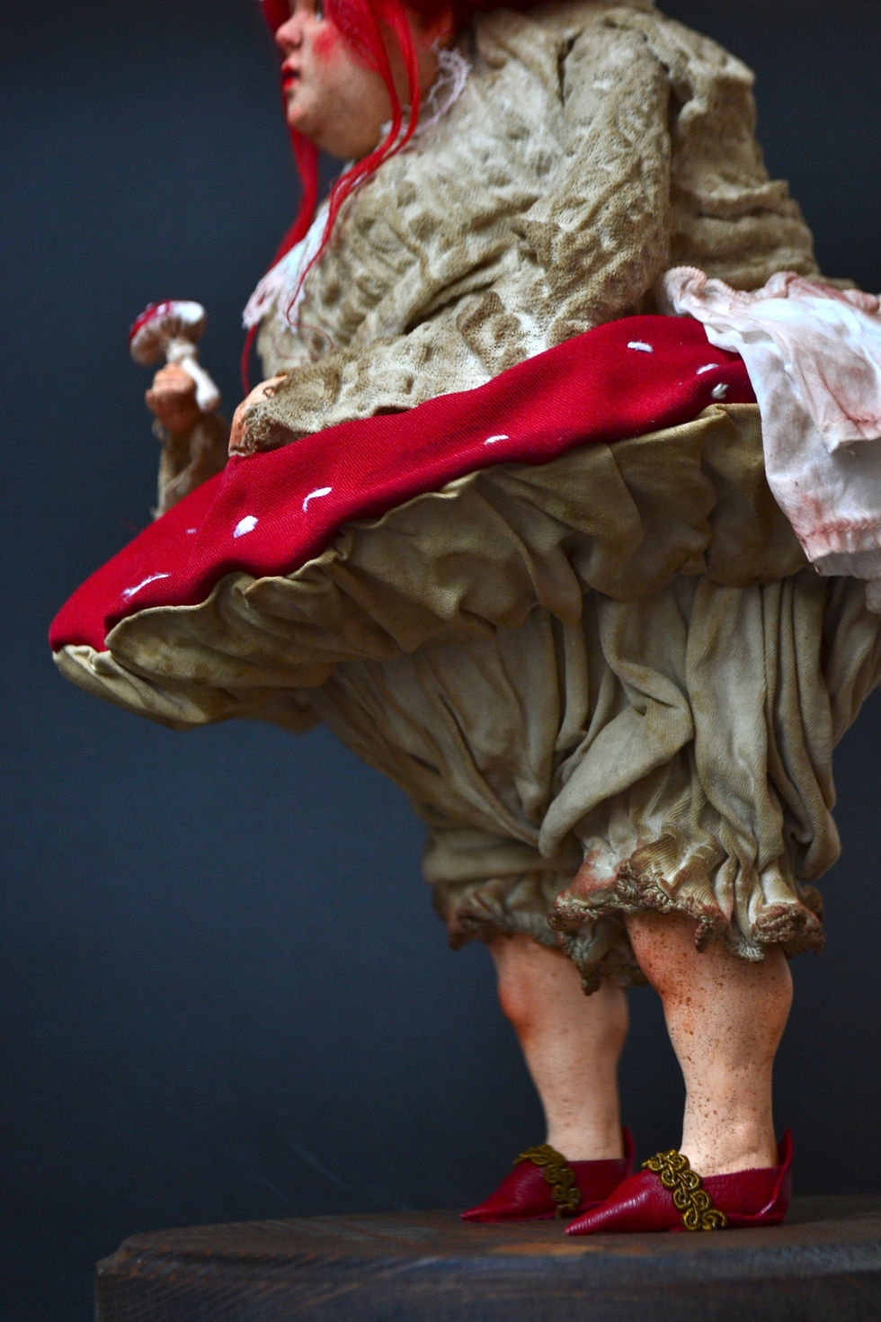 Thumbnail: 'Princess Shroomina' OOAK Art Doll
