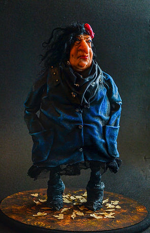 OOAK Art Doll 'The Crow'