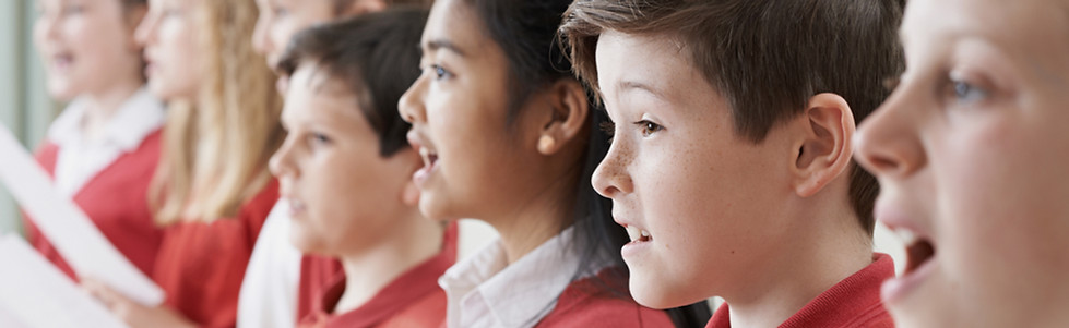 Children Singing in a Choir