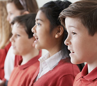 Children Singing in a Choir