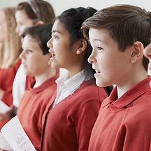 Children Singing in a Choir