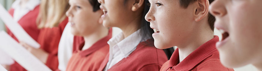 Children Singing in a Choir