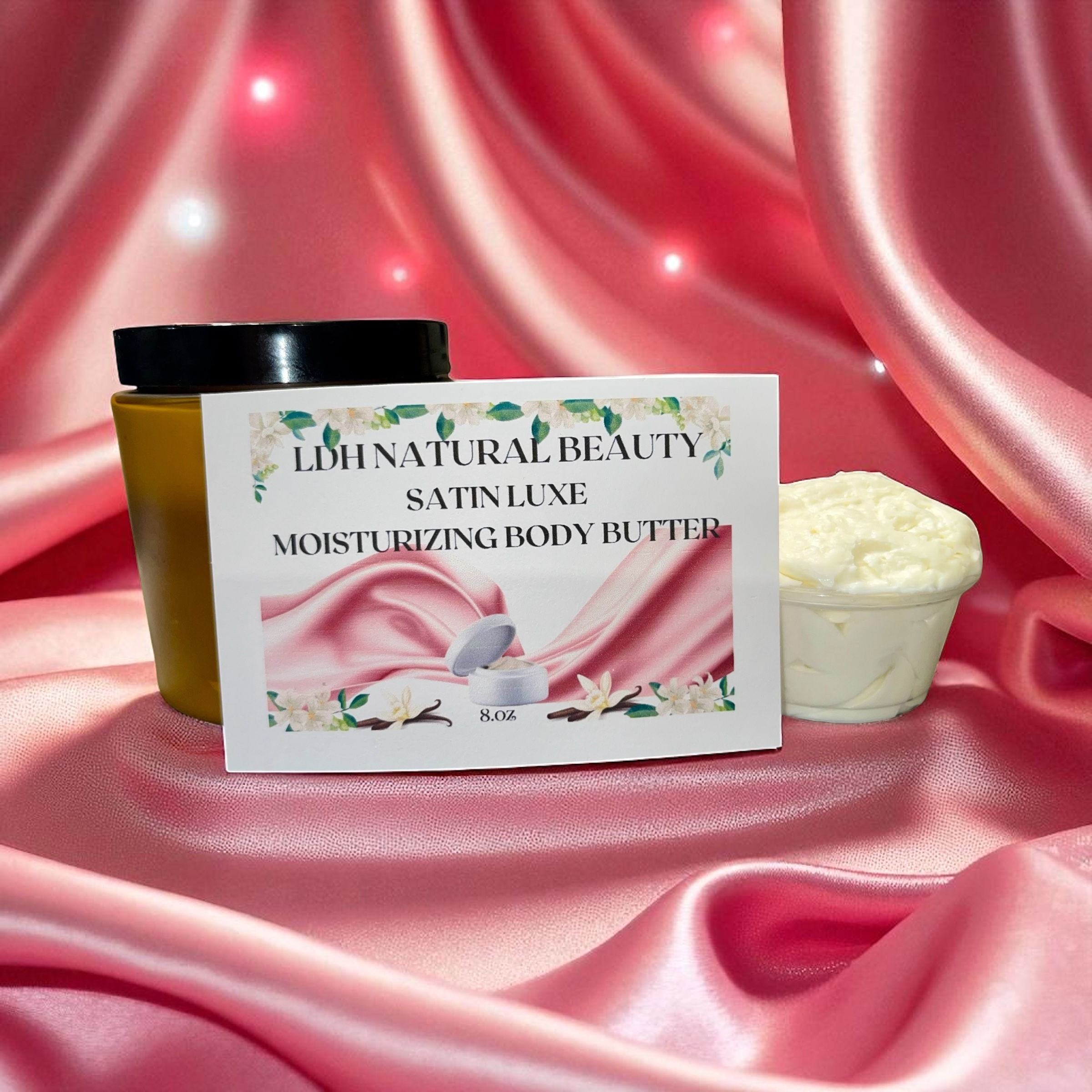 SATIN LUXE EMULSIFIED BODY BUTTER 8 oz