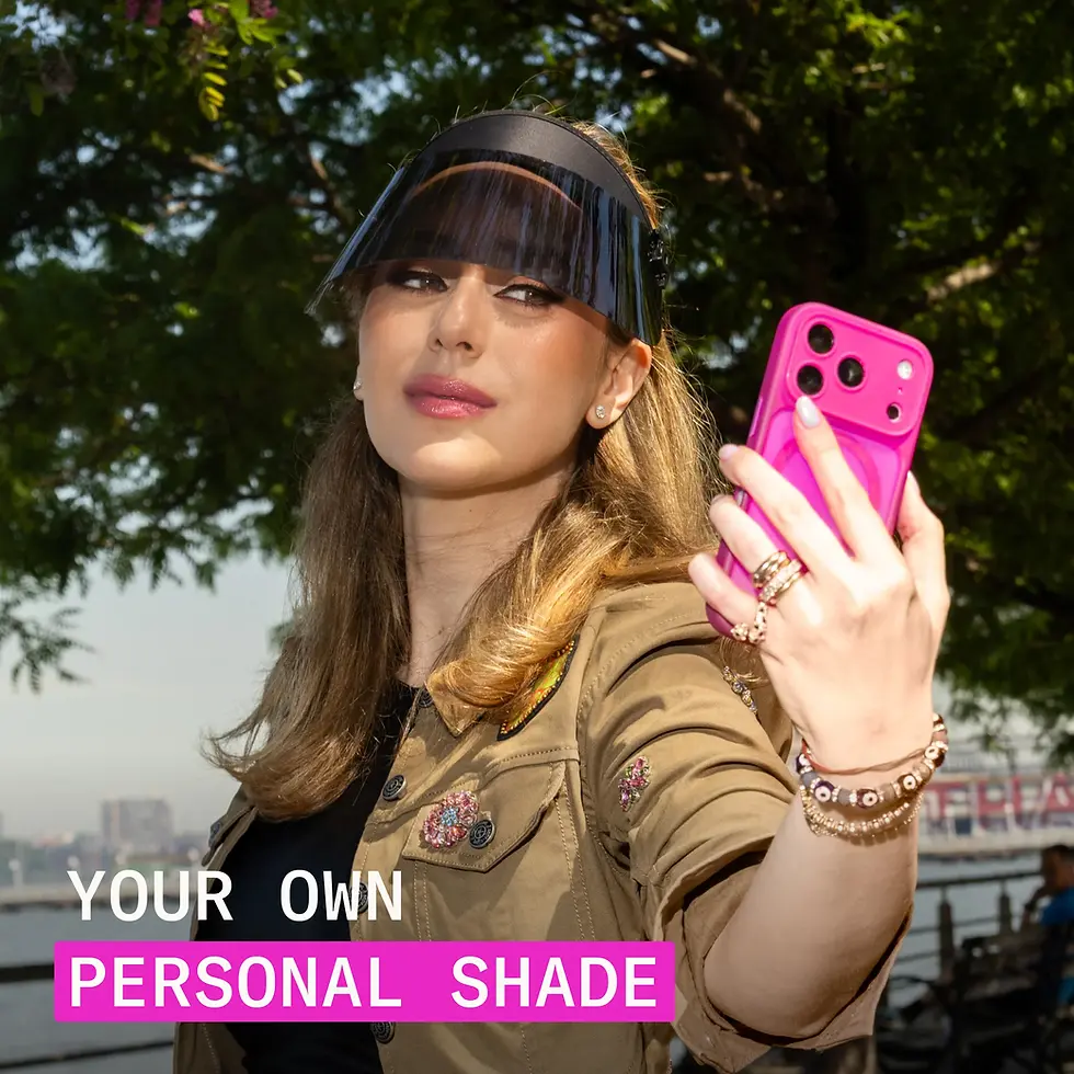 Thumbnail: Bluestone Sunshields x Dr. Idriss Mini Shade Shorty Lux Sunshield