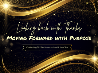 Celebrating 2025 accomplishments with gold stars 