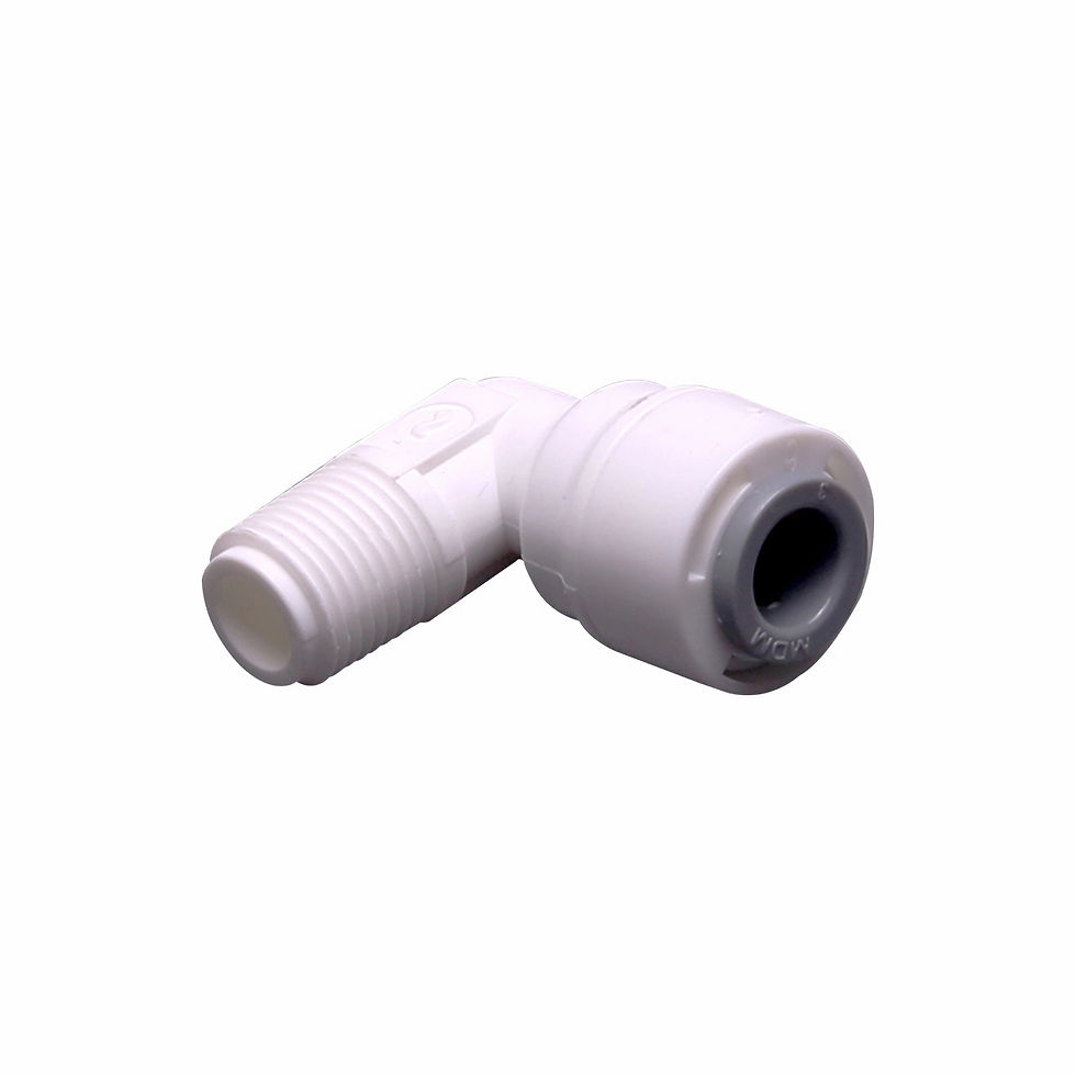 Miniaturbild: POM-NPT Winkelstück mit Außengewinde, Schnellkupplung 1/4" & 3/8" -1817