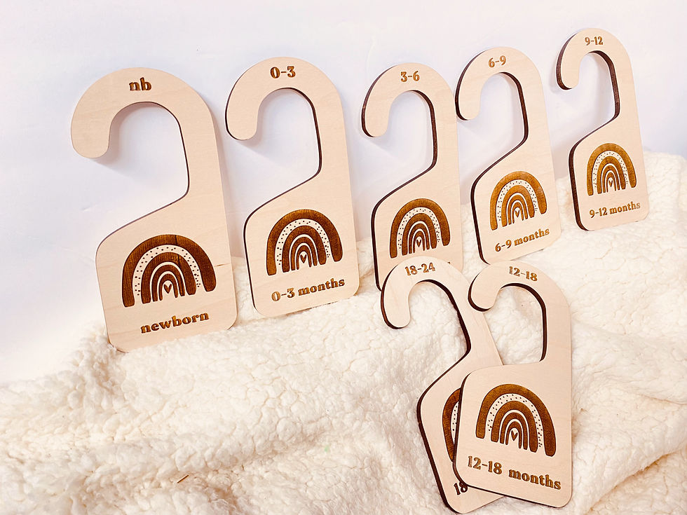 Thumbnail: Rainbow Baby Clothes Dividers