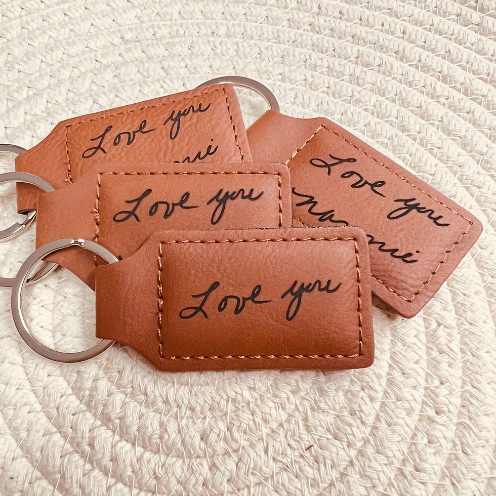Thumbnail: Handwriting Keychain
