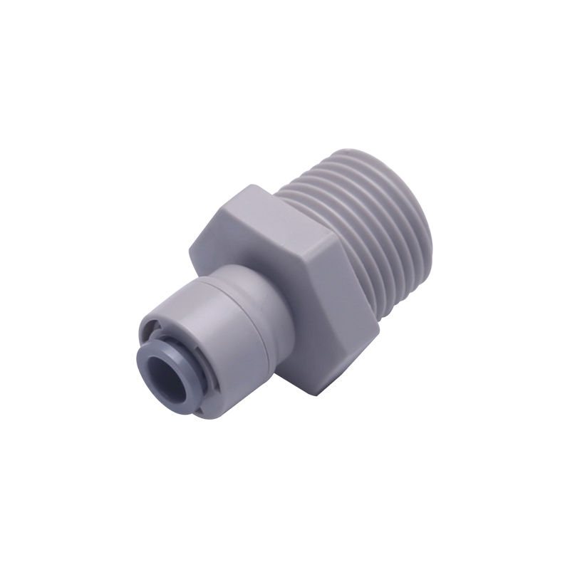 Thumbnail: POM-NPT Male thread Connector x Quick Connect Fitting 1/4"&3/8"&1/2" -1813