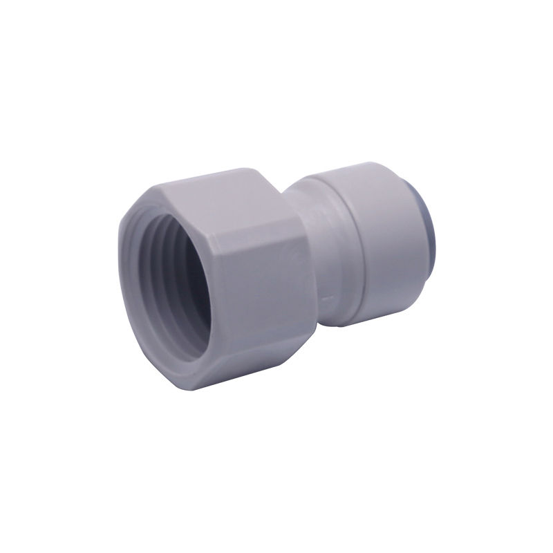 Thumbnail: POM-NPT Female Threaded X Plastic Quick Connect Fitting  (Cone Type)-1809