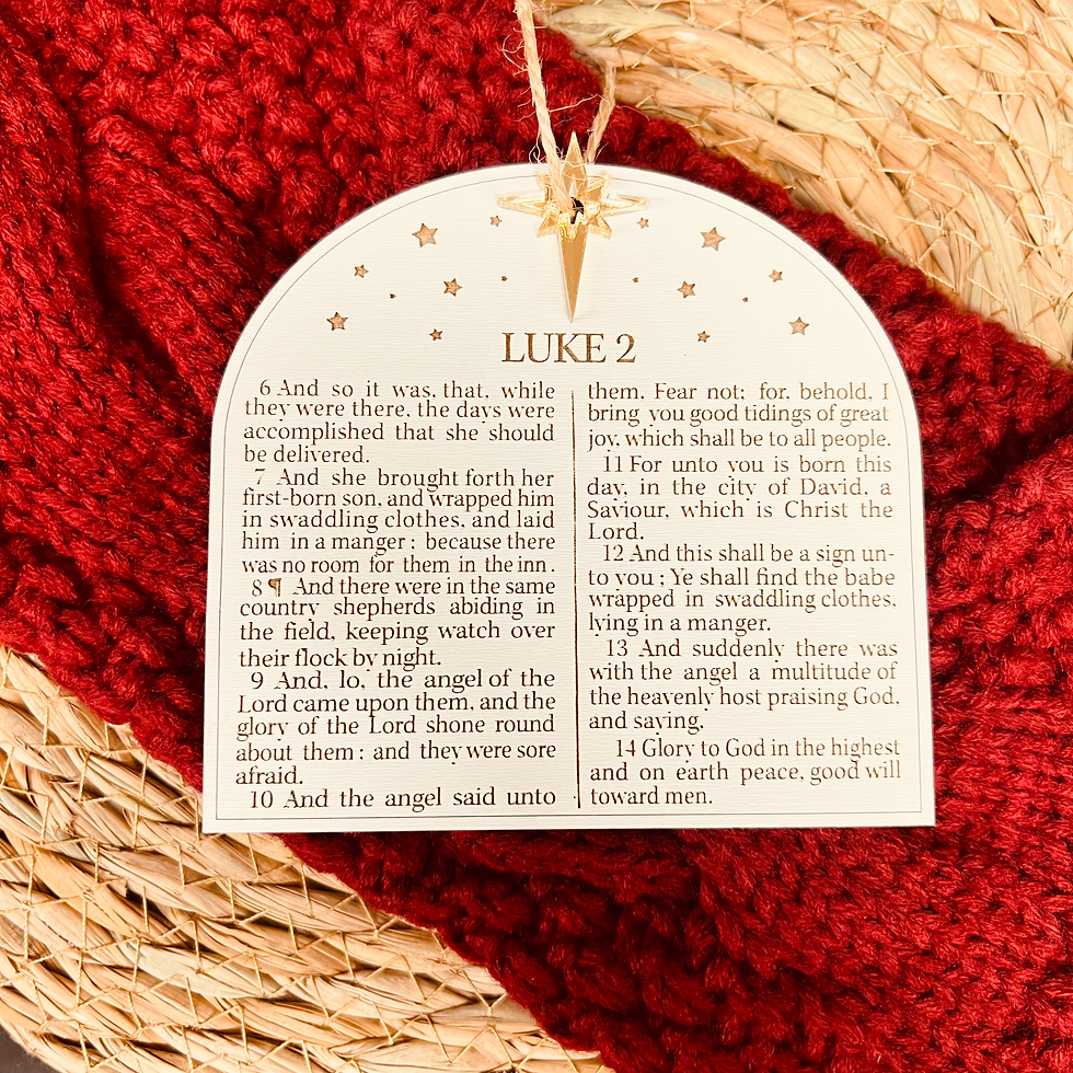 Thumbnail: Luke 2 Ornament