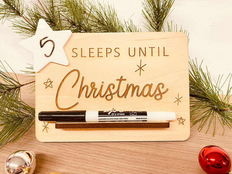 Thumbnail: Christmas Countdown Sign