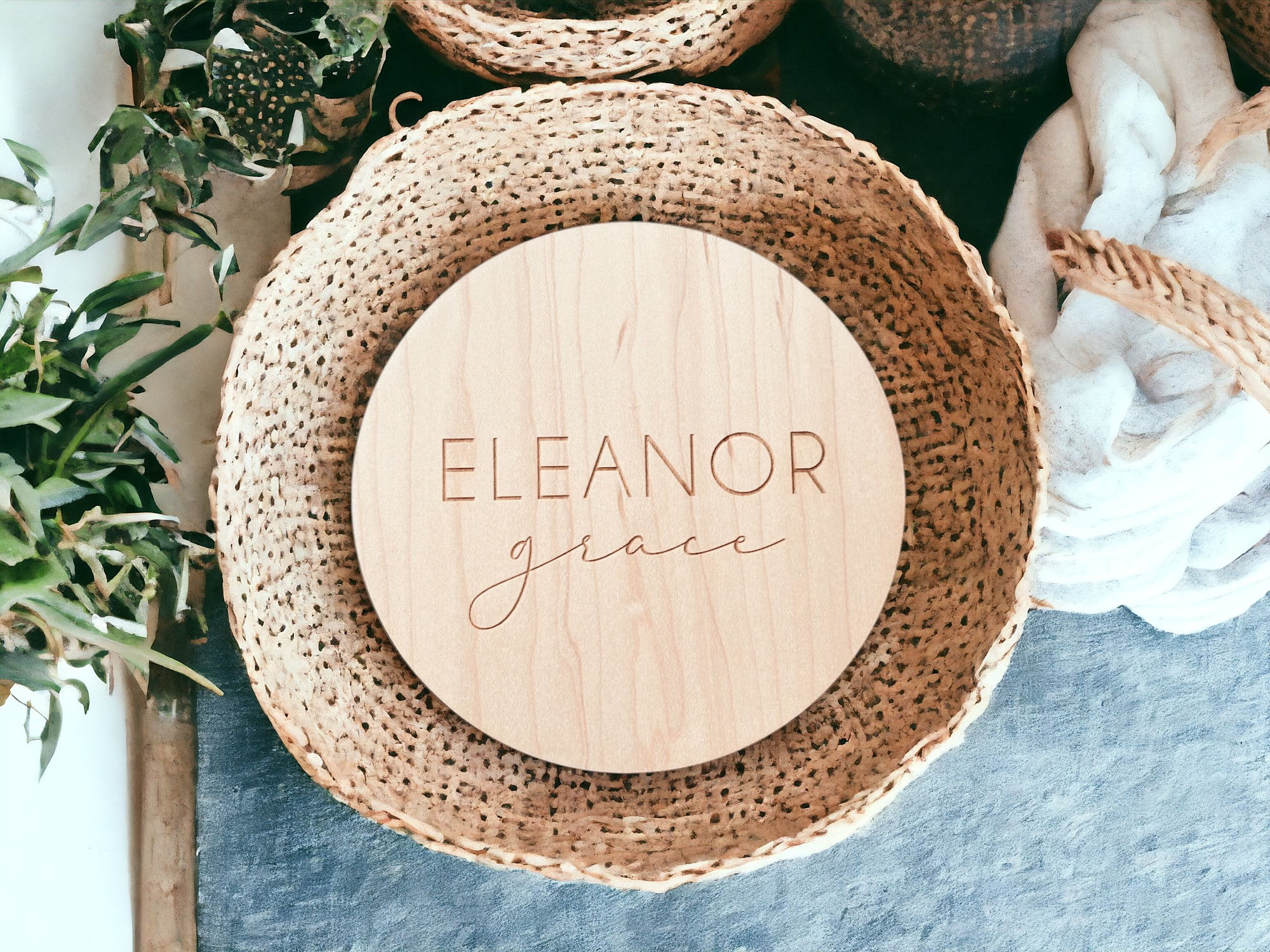 Baby Name Round / eleanor