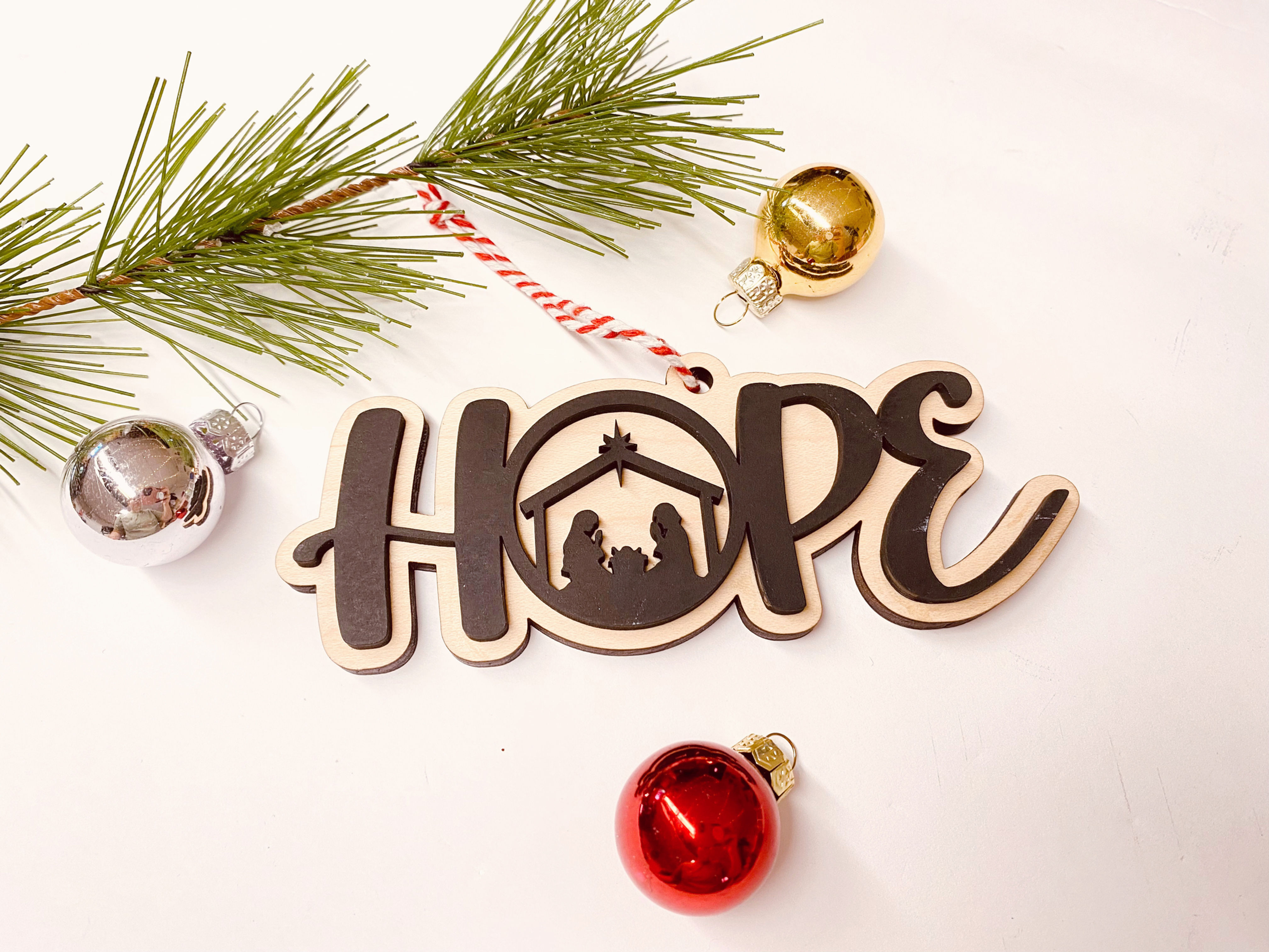 Hope Nativity Ornament