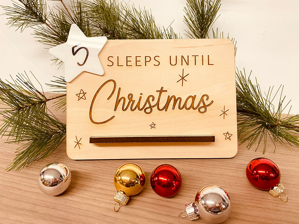 Thumbnail: Christmas Countdown Sign