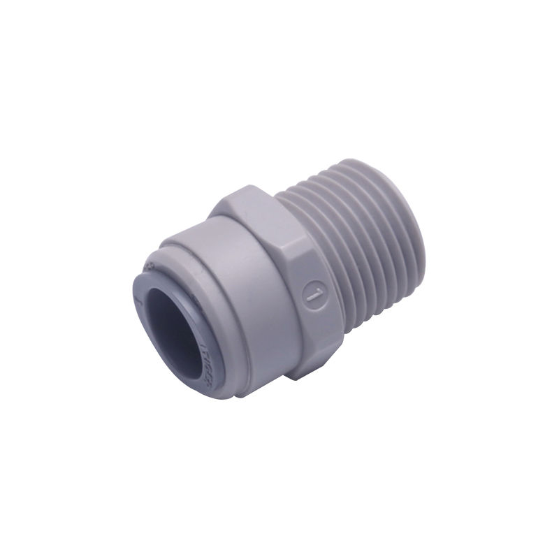 Miniaturbild: POM-NPT-Außengewindeverbinder x Schnellkupplung 1/4" & 3/8" & 1/2" -1813