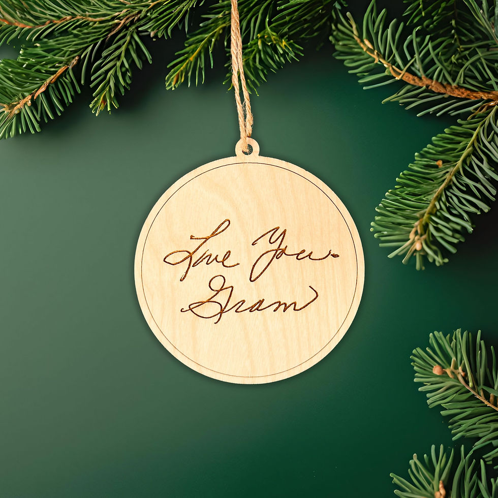Thumbnail: Handwriting Ornament