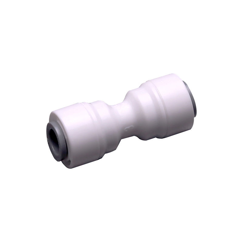 サムネイル： POM-Plastic Straight Union Connector Quick Connect Fittings  1/4"&3/8" -1810