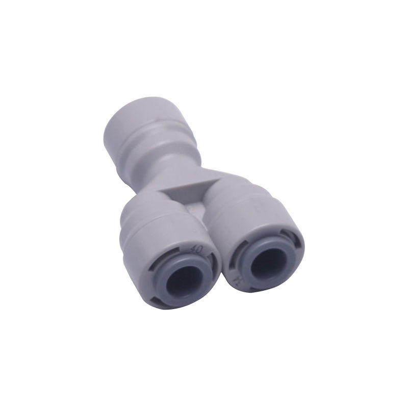 Miniature : Raccord rapide en Y bidirectionnel pour conduite d'eau POM-1/4" et 3/8" -1805