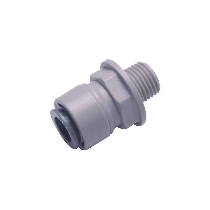 Thumbnail: POM-NPT Male thread Connector x Quick Connect Fitting 1/4"&3/8"&1/2" -1813