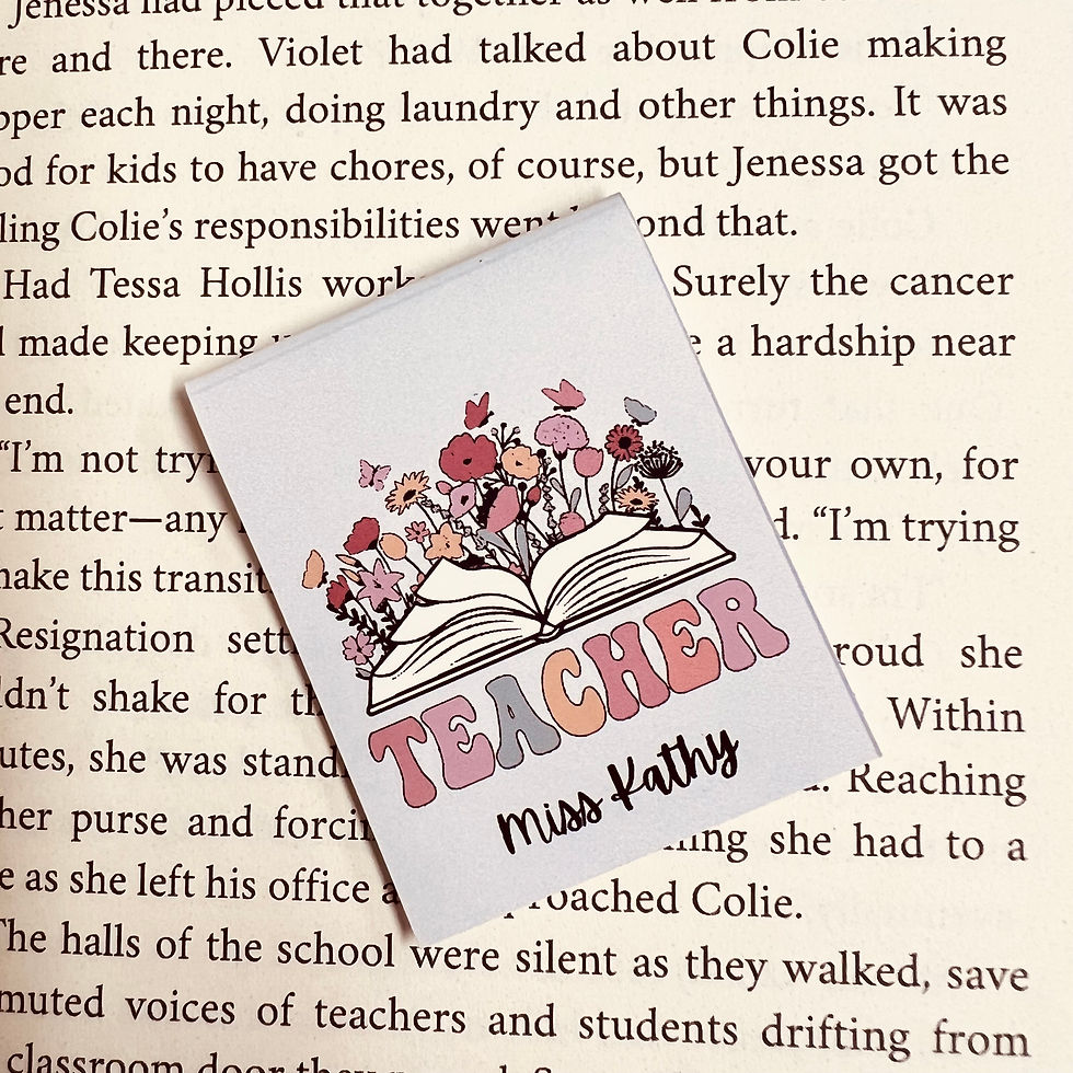 Thumbnail: Teacher Magnetic Bookmark