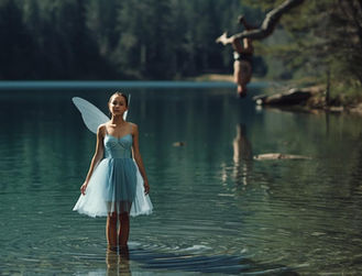 童話詩『湖の妖精と魔法使い』作:龍 博詞(りゅう ひろし)