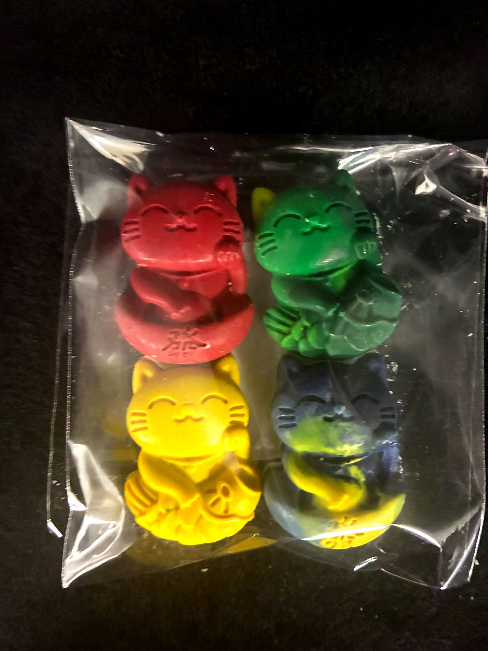 Thumbnail: Lucky Cats (4 pieces)