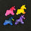 Thumbnail: Dancing Unicorns (4 pieces)