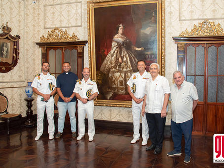 Círculo Español Veracruz da bienvenida al Buque-Escuela “Juan Sebastián de Elcano”