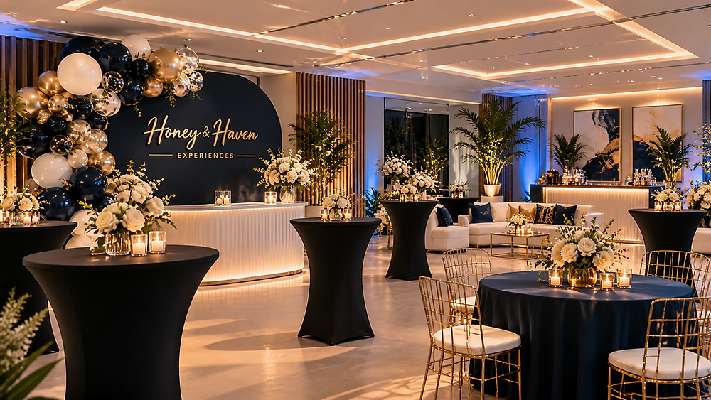 Corporate event styling