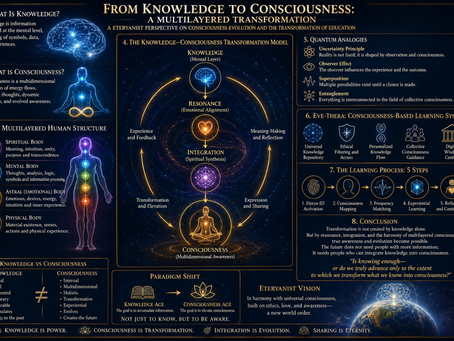 From a Knowledge-Based Paradigm to Consciousness-Based Learning:The Eteryanist Multilayered Consciousness Model and the EVE-THERA Approach