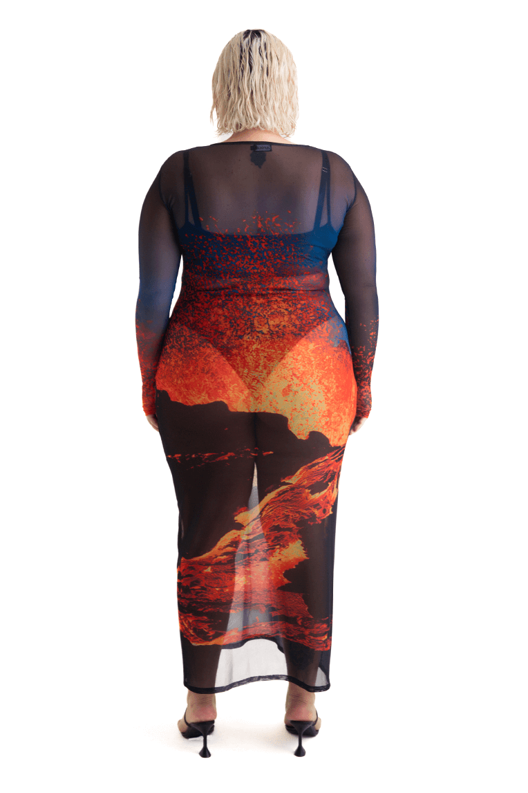 Miniatura: VESTIDO MAGMA