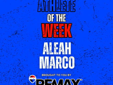 Sibley-Ocheyedan runner Aleah Marco is the Athlete of the Week