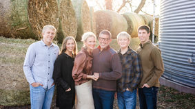The Widboom Family is the Nobles County Farm Family of the Year