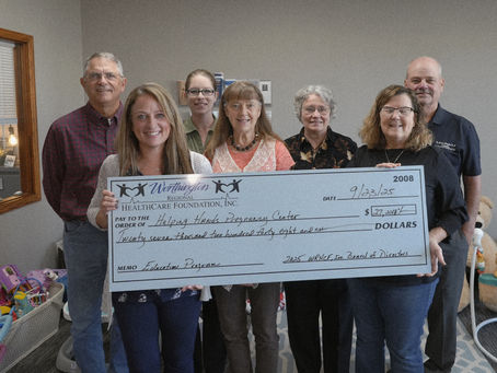 Helping Hand Pregnancy Center receives WRHCF grant