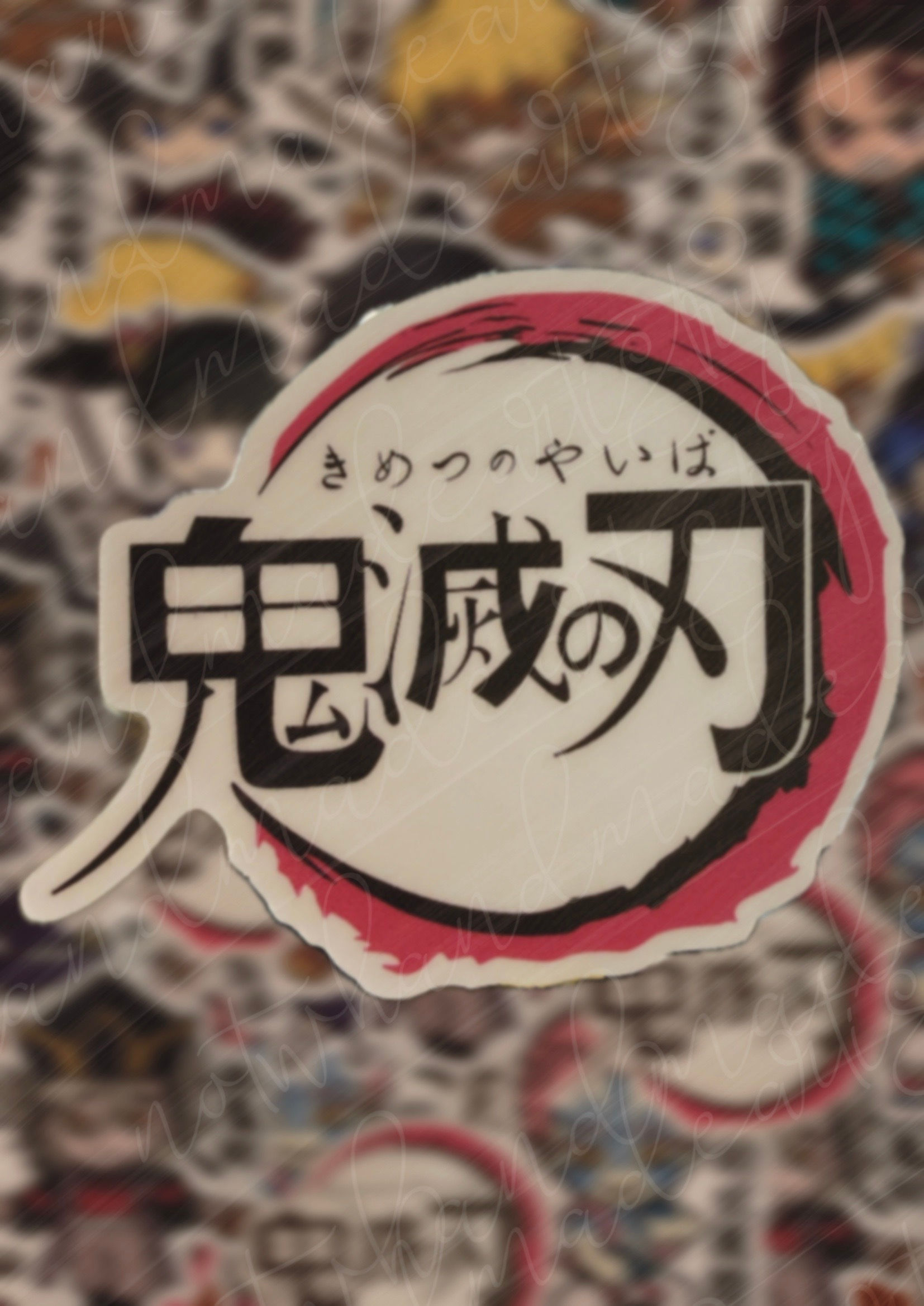 Demon Slayer- Demon Slayer Logo Stickers