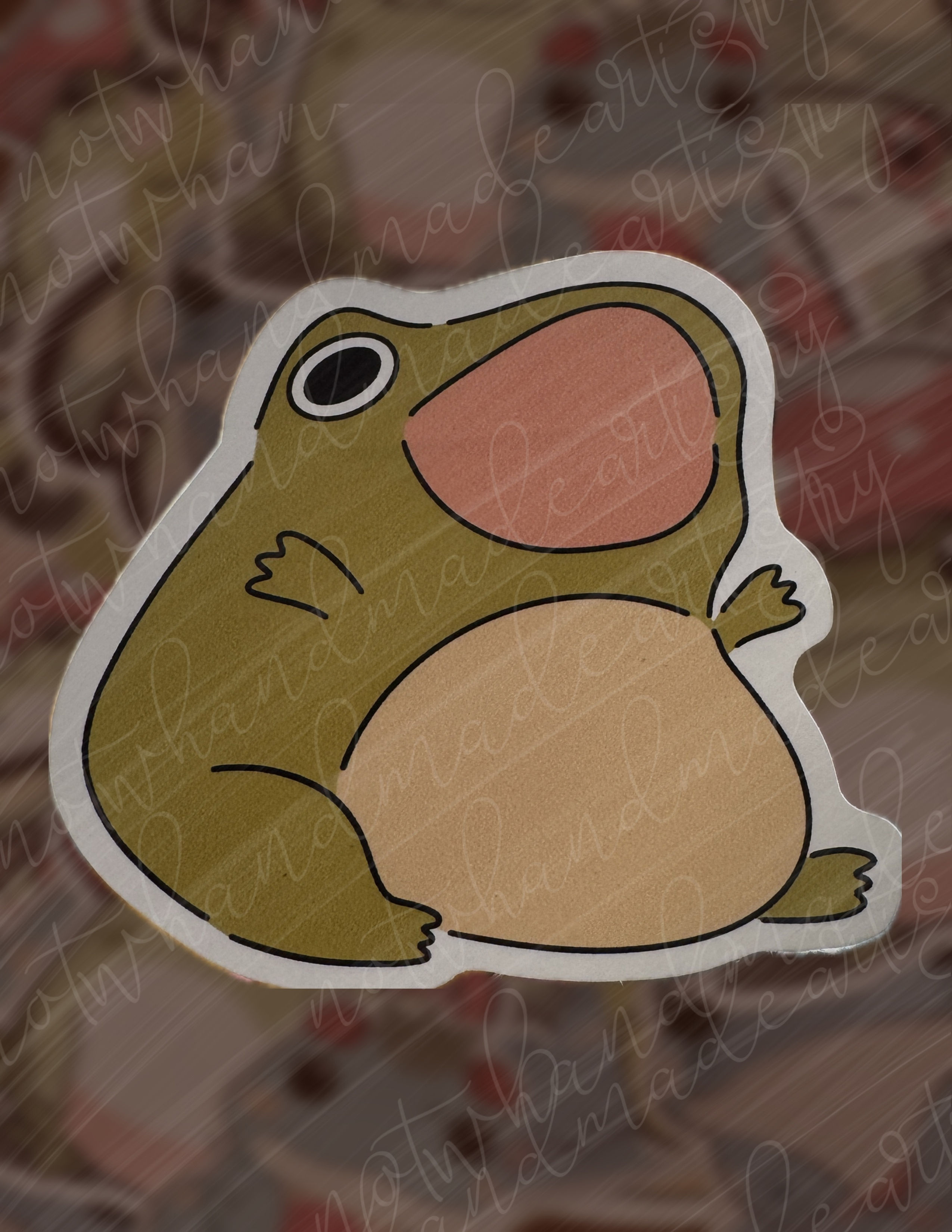 Hug me Froggie Stickers