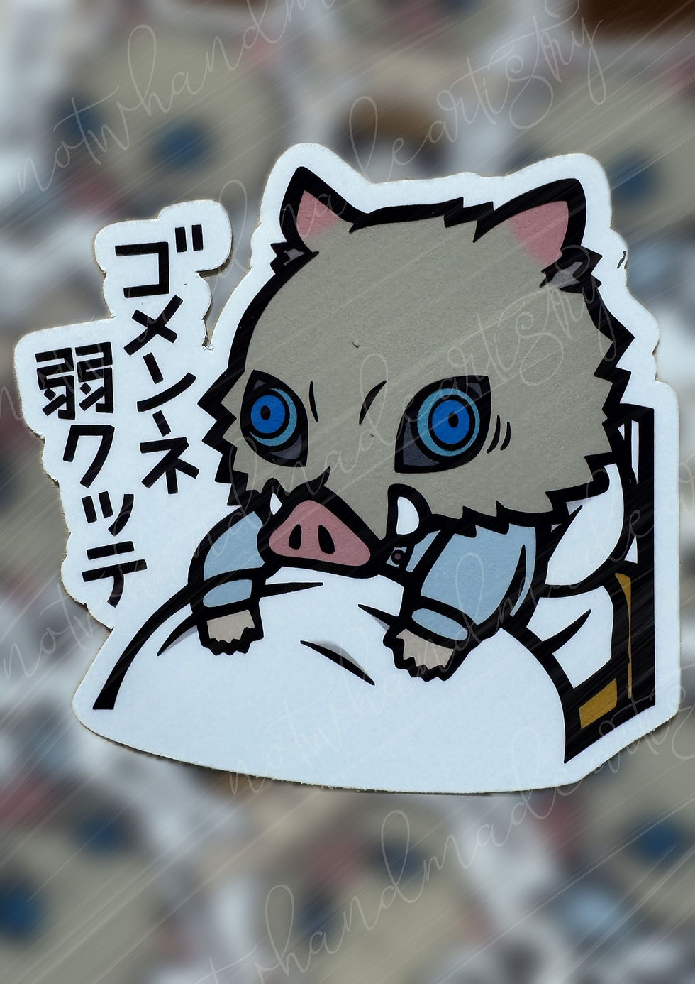 Demon Slayer- Inosuke Stickers