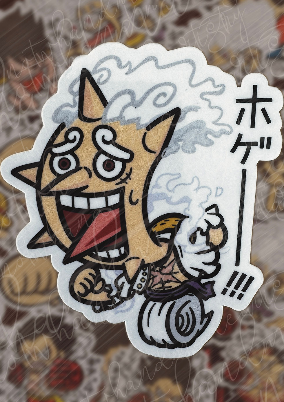 Thumbnail: Monkey D. Luffy Gears Stickers One Piece